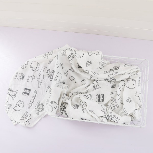 Bamboo Blankets Baby Muslin Swaddle