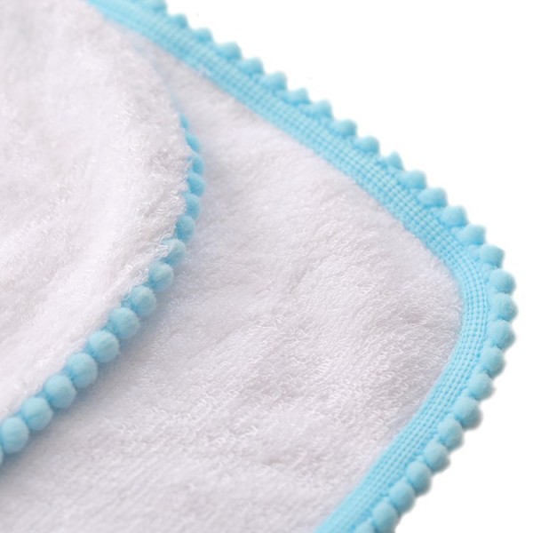 Bubble Edge bamboo terry Hooded Towels For Kids