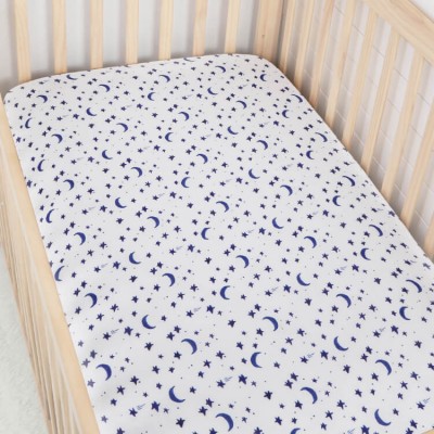Cotton Muslin Crib Sheets Boy