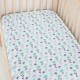 Organic Cotton Muslin Crib Sheet For Baby