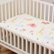 Reactive Print Cotton Muslin Baby Fitted Crib Sheet